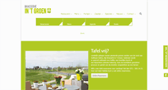 Desktop Screenshot of brasserie-intgroen.nl